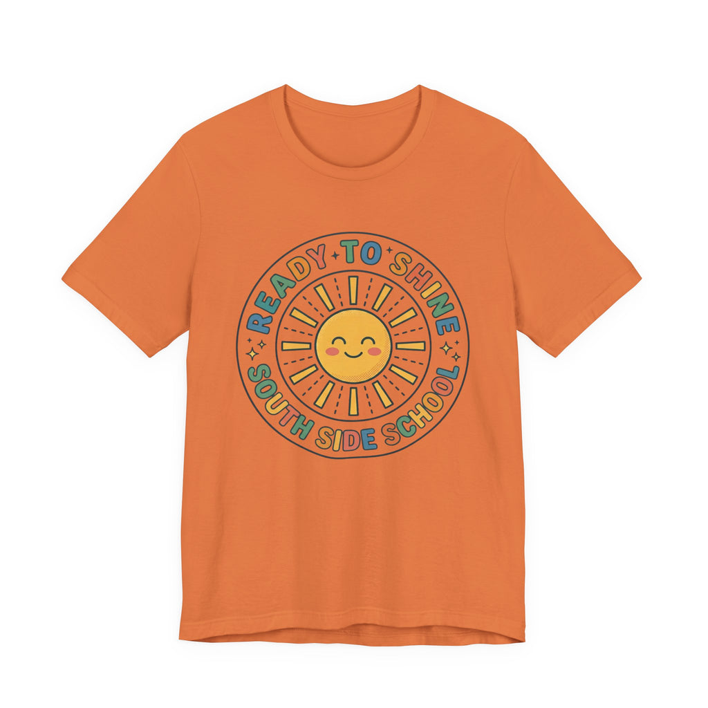 Ready to Shine Sun Graphic Tee | First Day of School, Grade Photo Shirt
