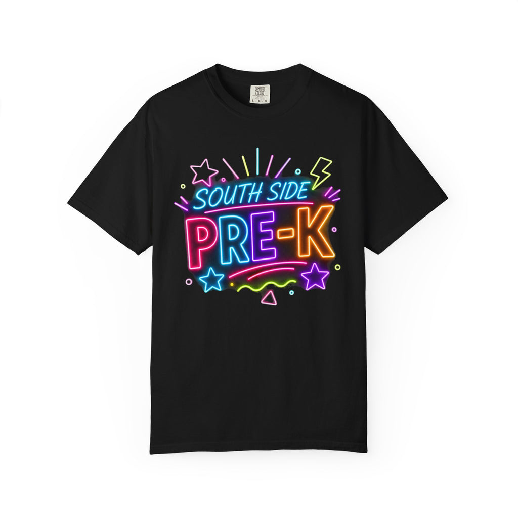 Pre-K Neon Logo T-Shirt — South Side Preschool & Kindergarten Shirt