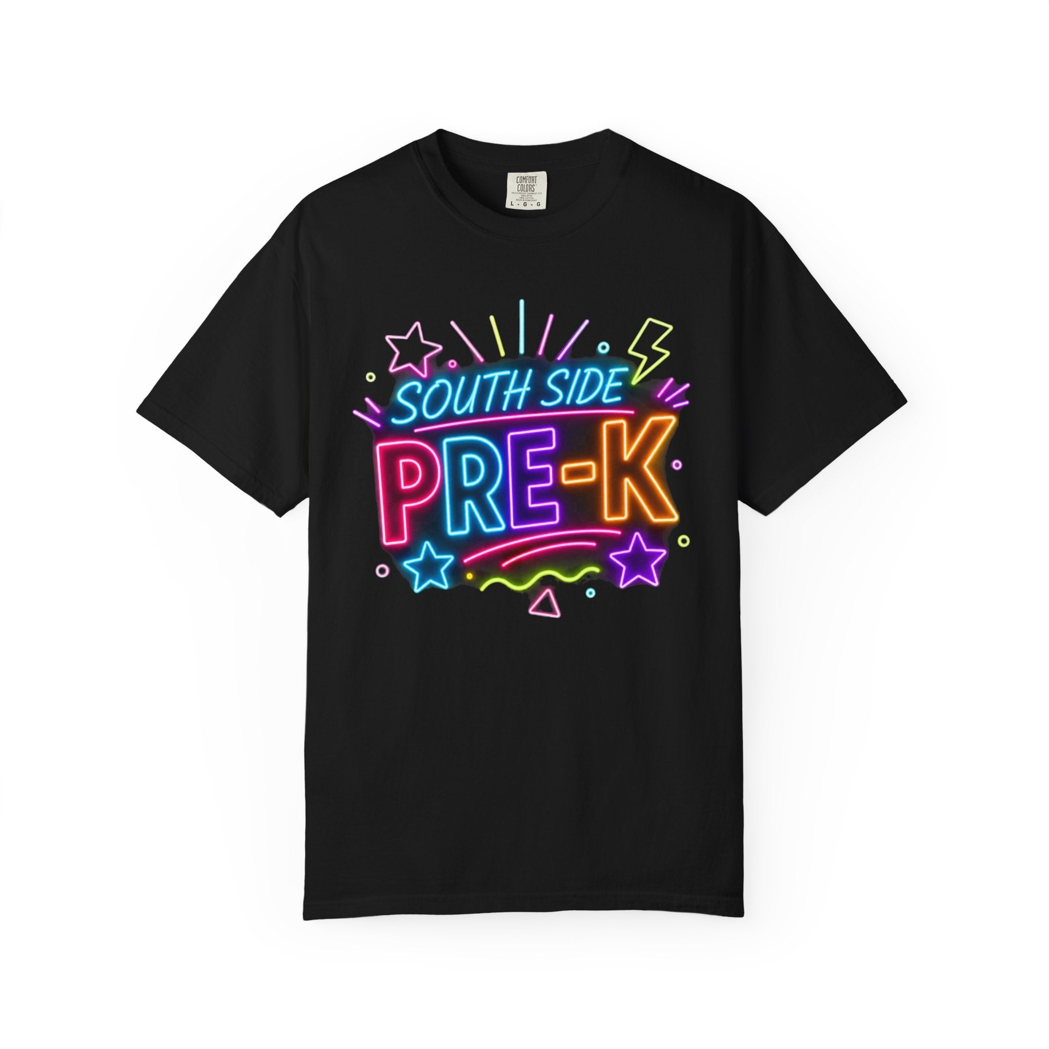 Pre-K Neon Logo T-Shirt — South Side Preschool & Kindergarten Shirt