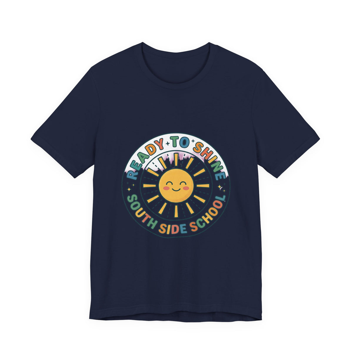 Ready to Shine Sun Graphic Tee | First Day of School, Grade Personalization