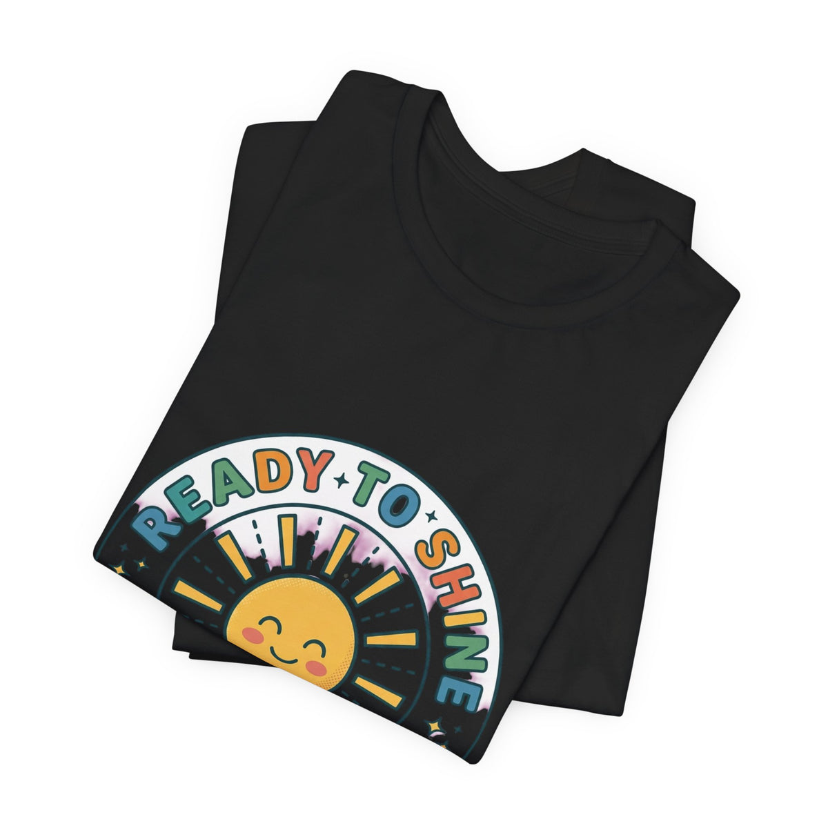 Ready to Shine Sun Graphic Tee | First Day of School, Grade Personalization