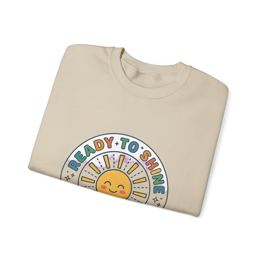 Ready to Shine Sweatshirt | First Day of School, Grade Personalization