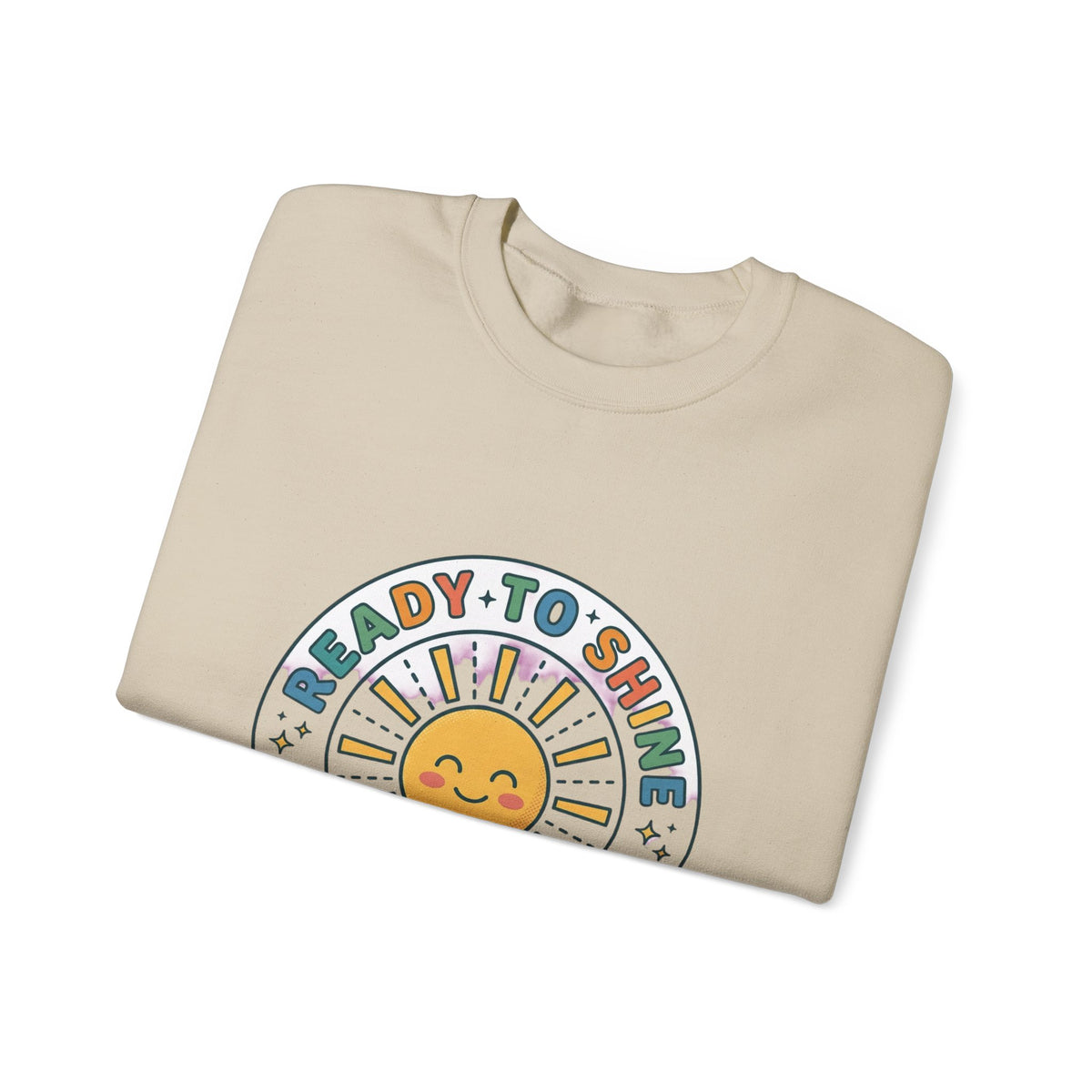 Ready to Shine Sweatshirt | First Day of School, Grade Personalization