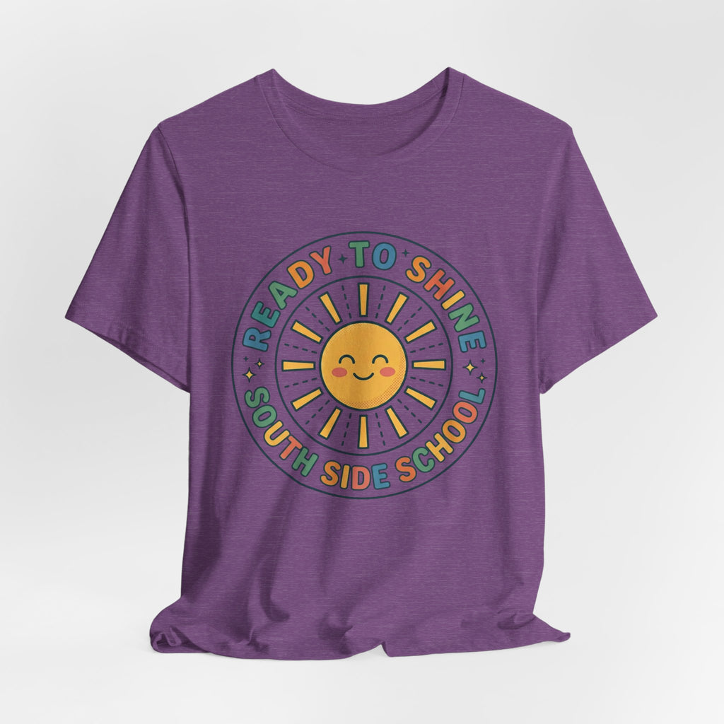 Ready to Shine Sun Graphic Tee | First Day of School, Grade Photo Shirt