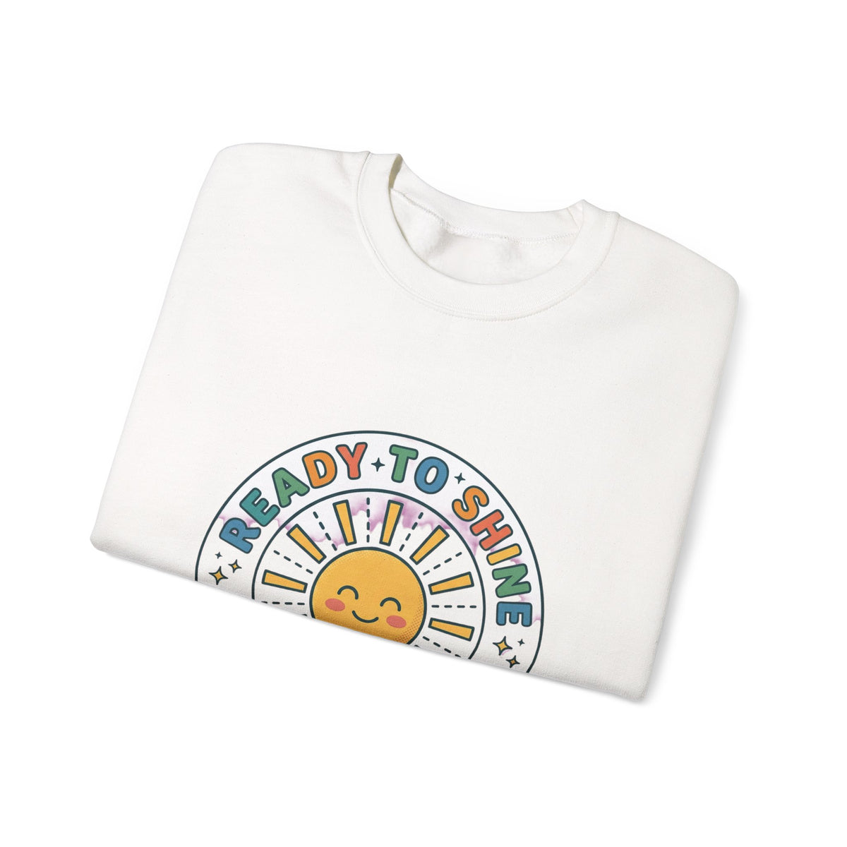 Ready to Shine Sweatshirt | First Day of School, Grade Personalization
