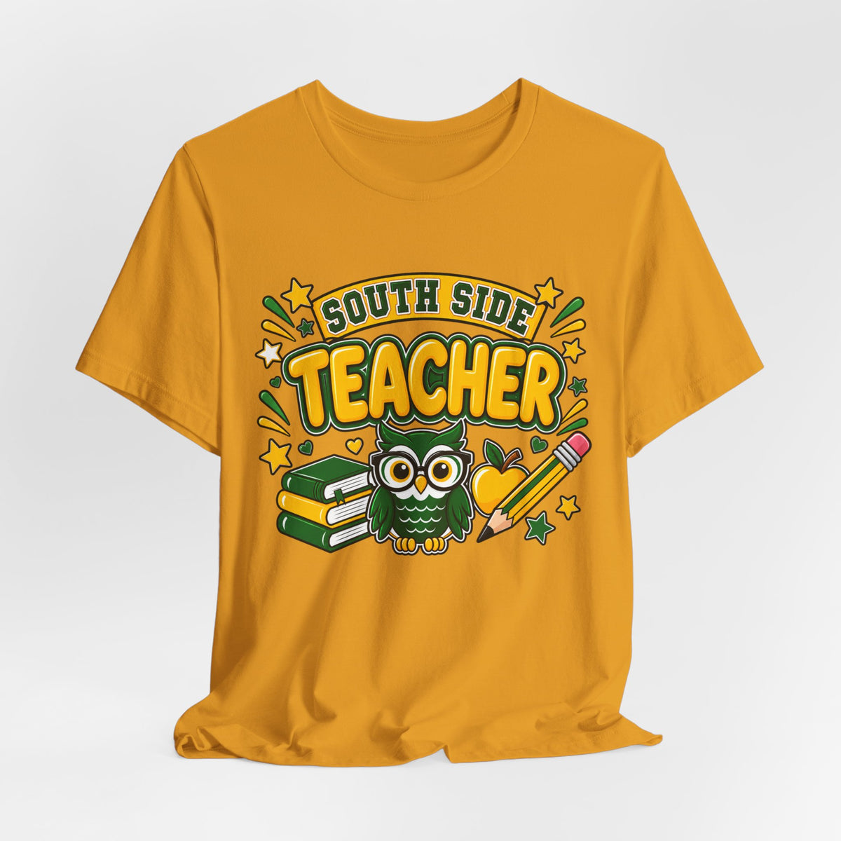 South Side Teacher T-Shirt — Cute Owl