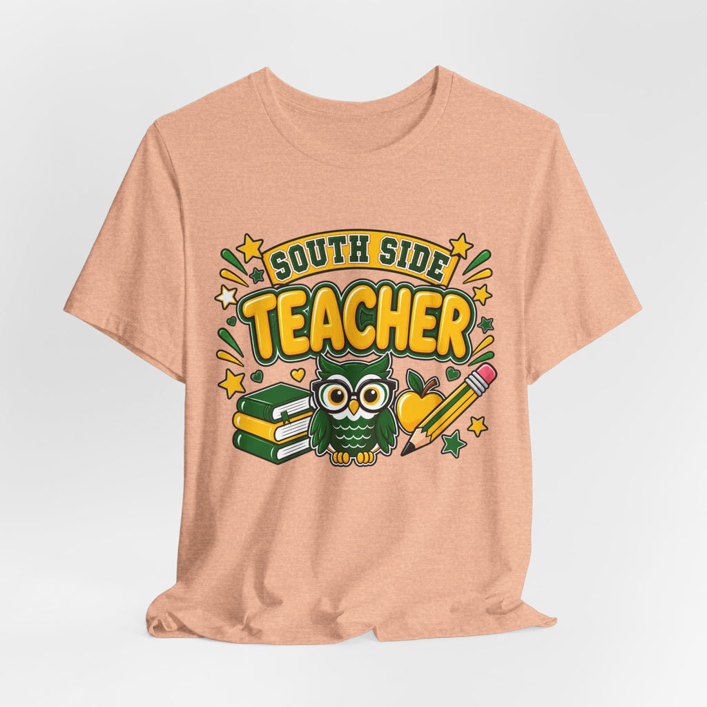 South Side Teacher T-Shirt — Cute Owl