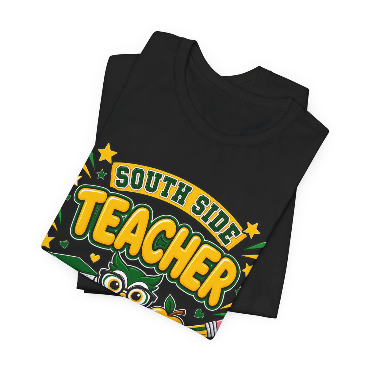 South Side Teacher T-Shirt — Cute Owl