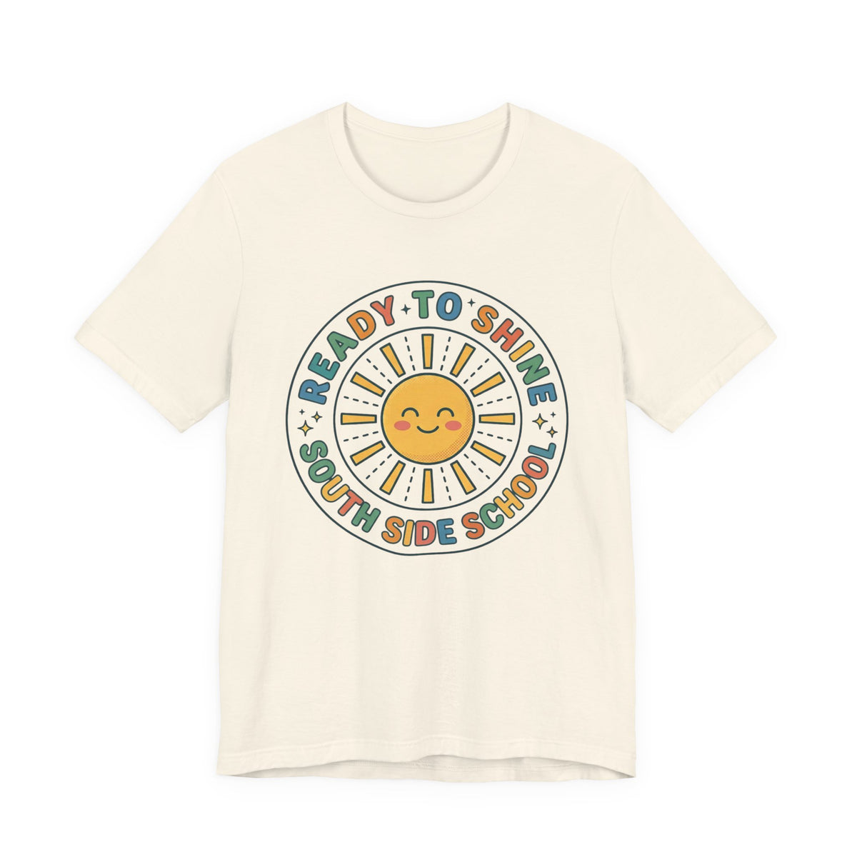 Ready to Shine Sun Graphic Tee | First Day of School, Grade Photo Shirt