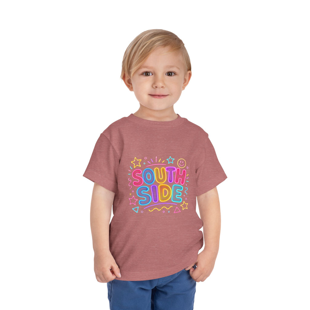 Toddler Tee - 'South Side' Colorful Kids Graphic Shirt