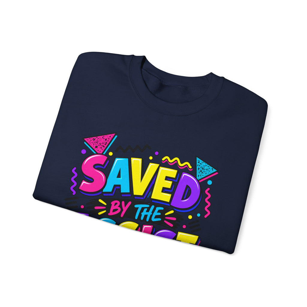 Saved by the Assist Crewneck Sweatshirt — Funny 80s/90s Retro