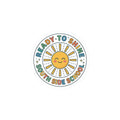 Ready to Shine Sun Sticker | First Day of School, Grade Personalized