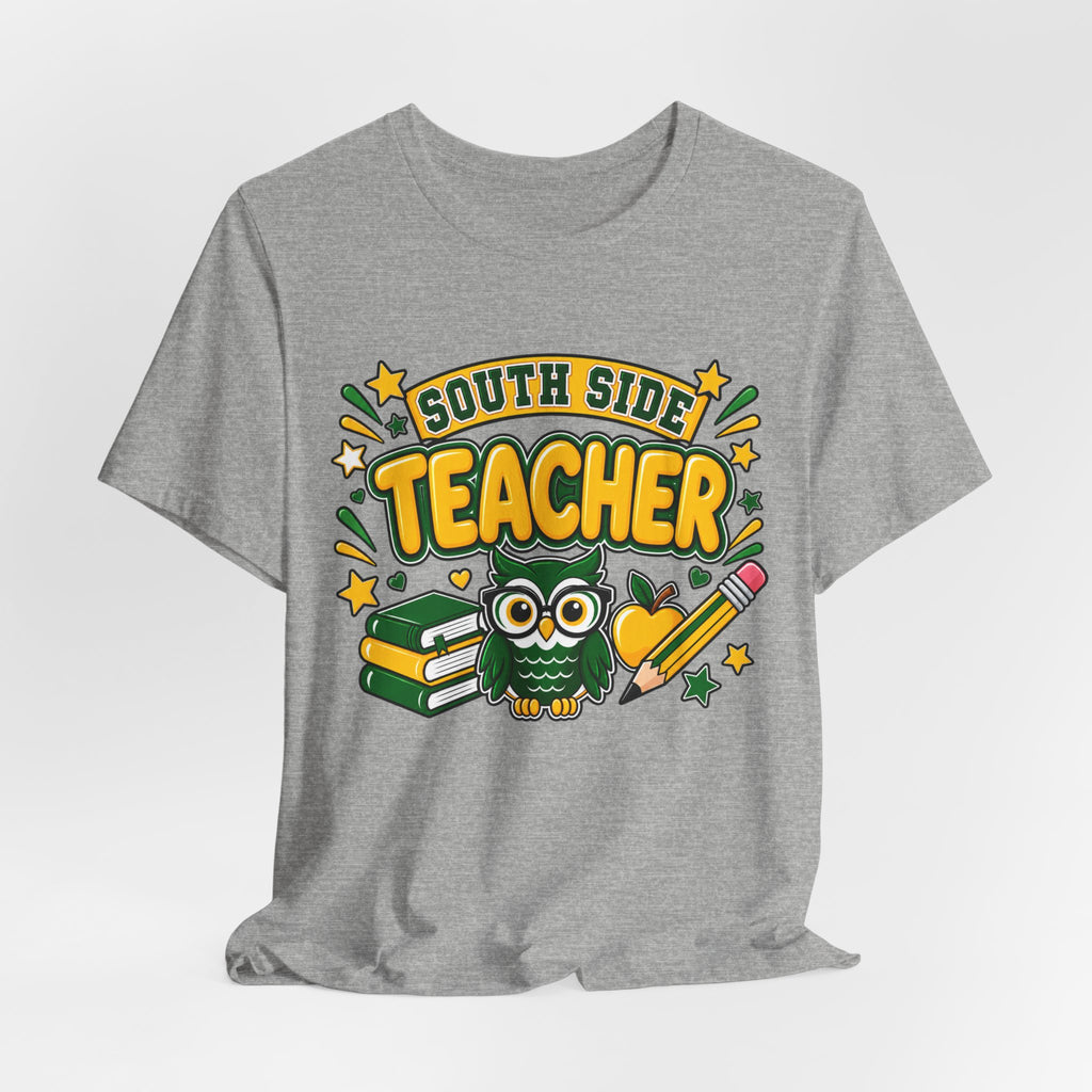 South Side Teacher T-Shirt — Cute Owl