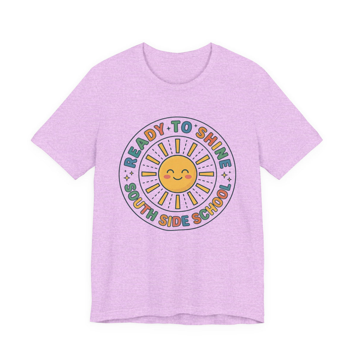 Ready to Shine Sun Graphic Tee | First Day of School, Grade Photo Shirt