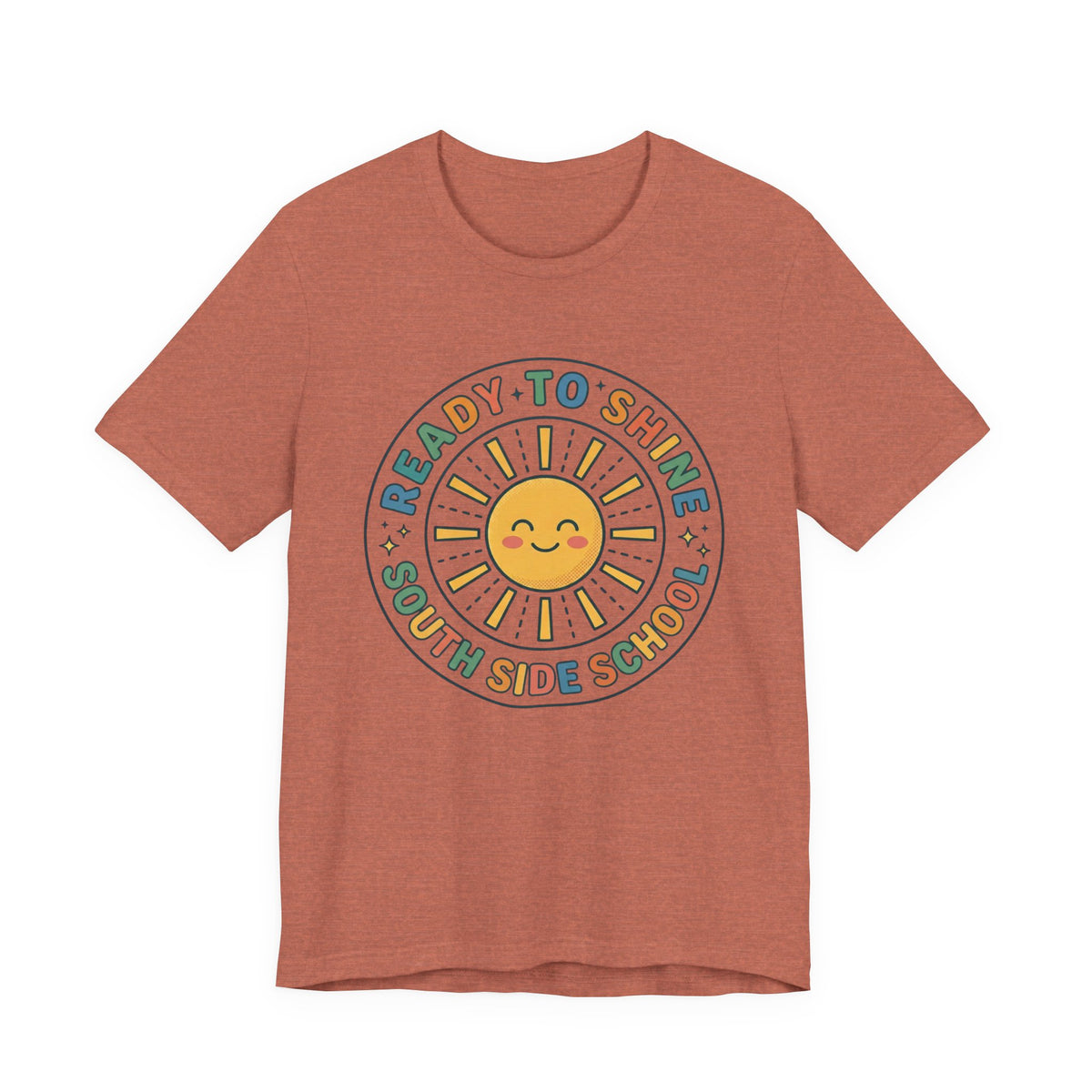 Ready to Shine Sun Graphic Tee | First Day of School, Grade Photo Shirt