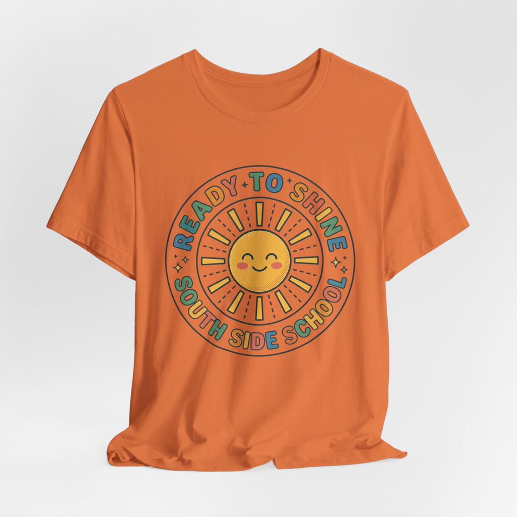 Ready to Shine Sun Graphic Tee | First Day of School, Grade Photo Shirt