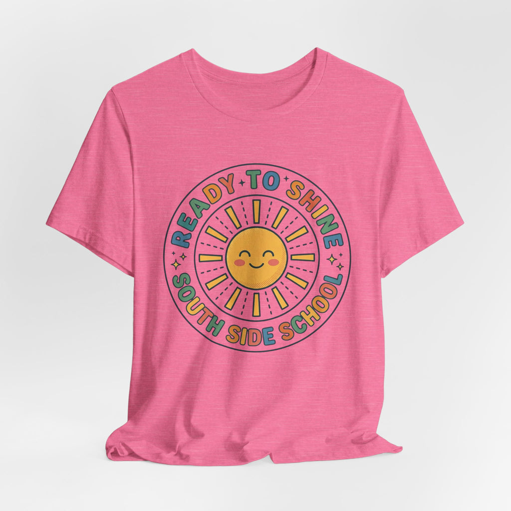 Ready to Shine Sun Graphic Tee | First Day of School, Grade Photo Shirt