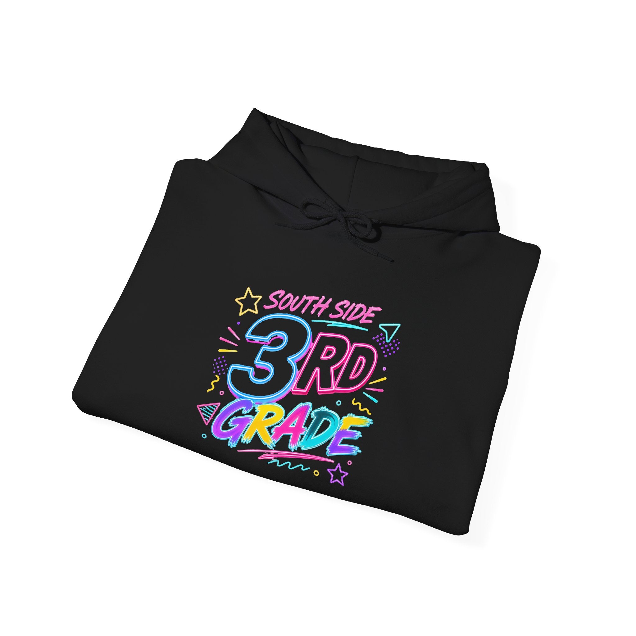 3rd Grade Hoodie — Colorful Back-to-School Kids Sweatshirt