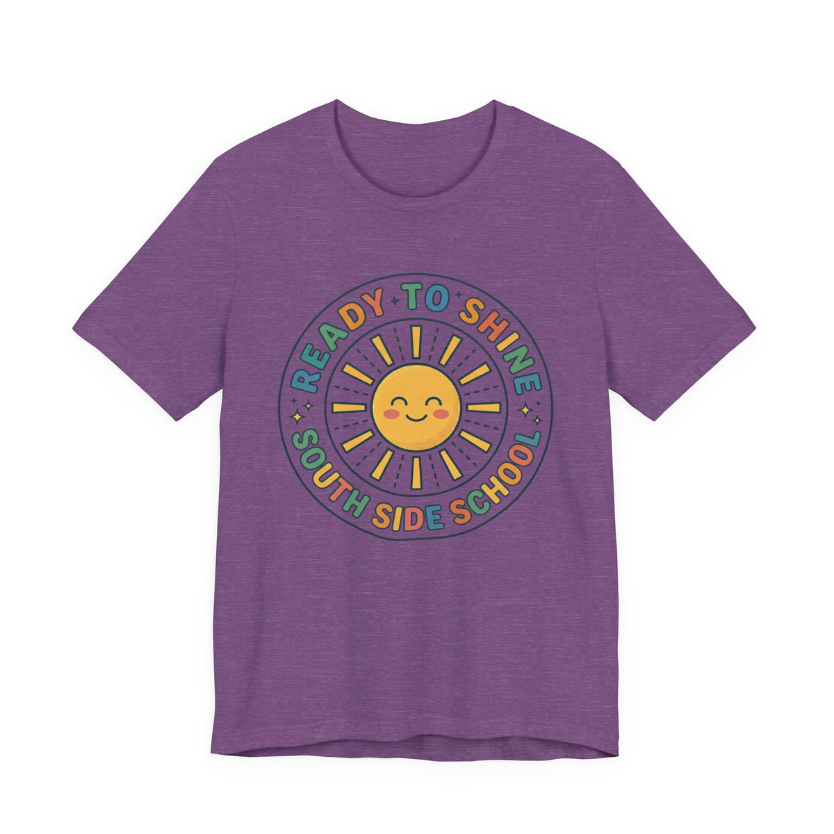 Ready to Shine Sun Graphic Tee | First Day of School, Grade Photo Shirt