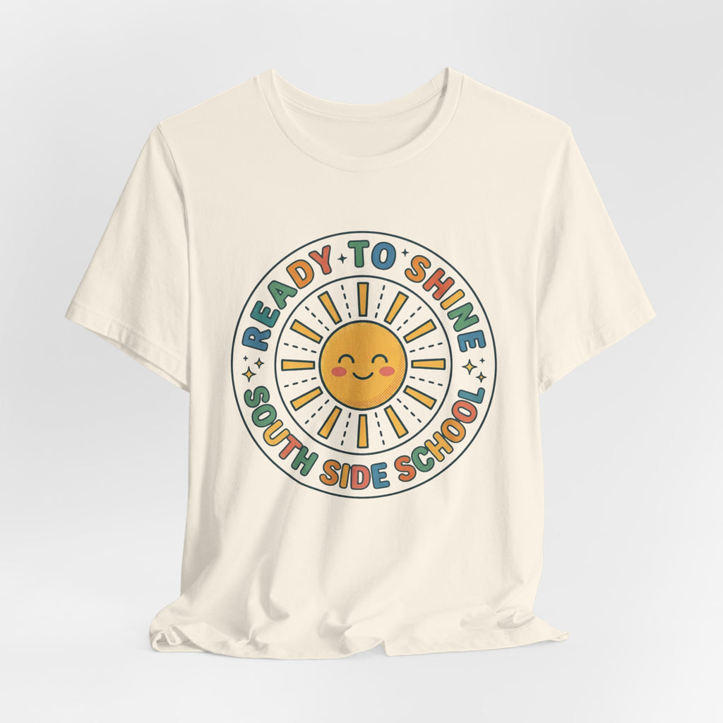 Ready to Shine Sun Graphic Tee | First Day of School, Grade Photo Shirt