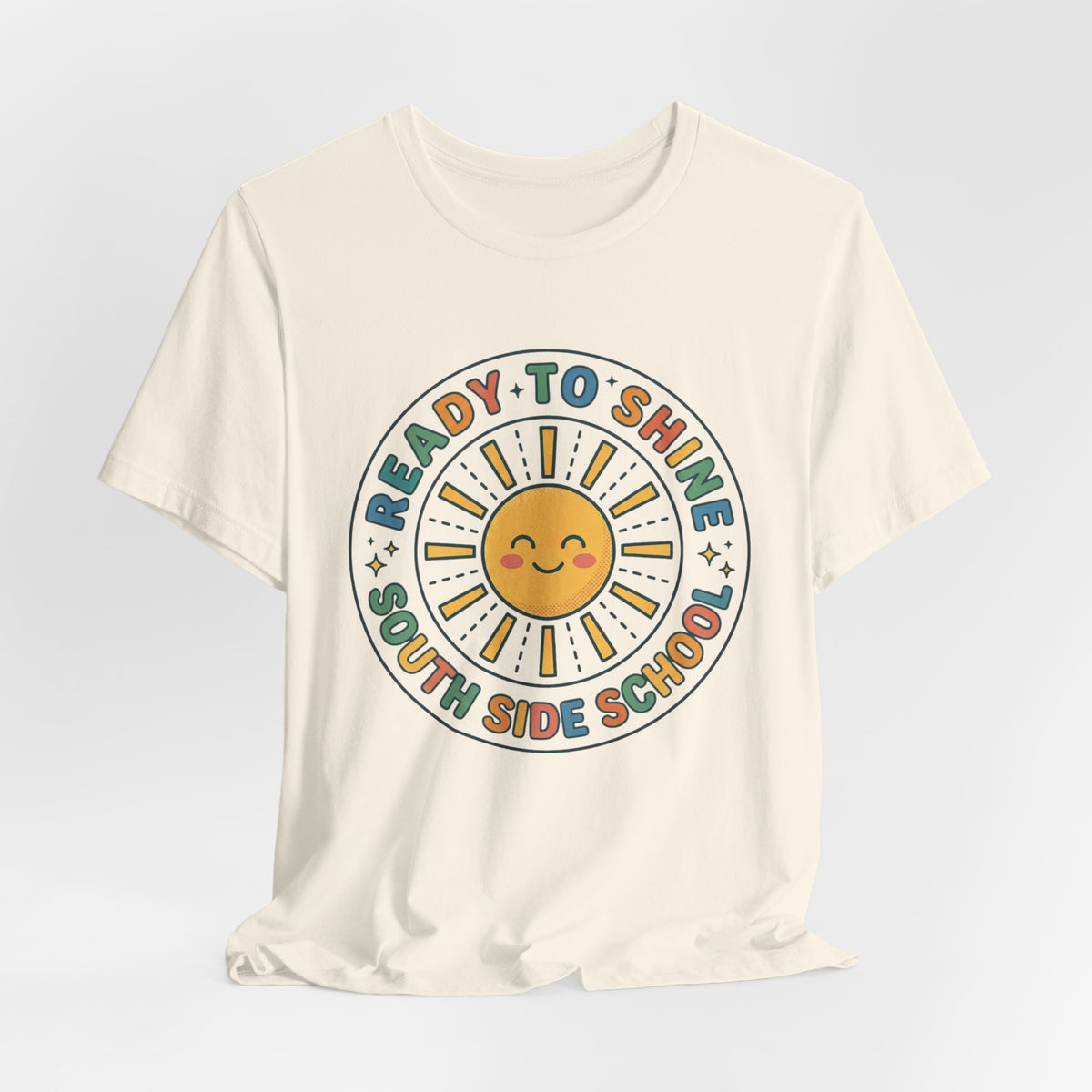 Ready to Shine Sun Graphic Tee | First Day of School, Grade Photo Shirt