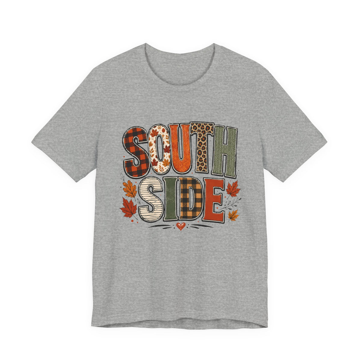 Fall Plaid & Leopard South Side Tee
