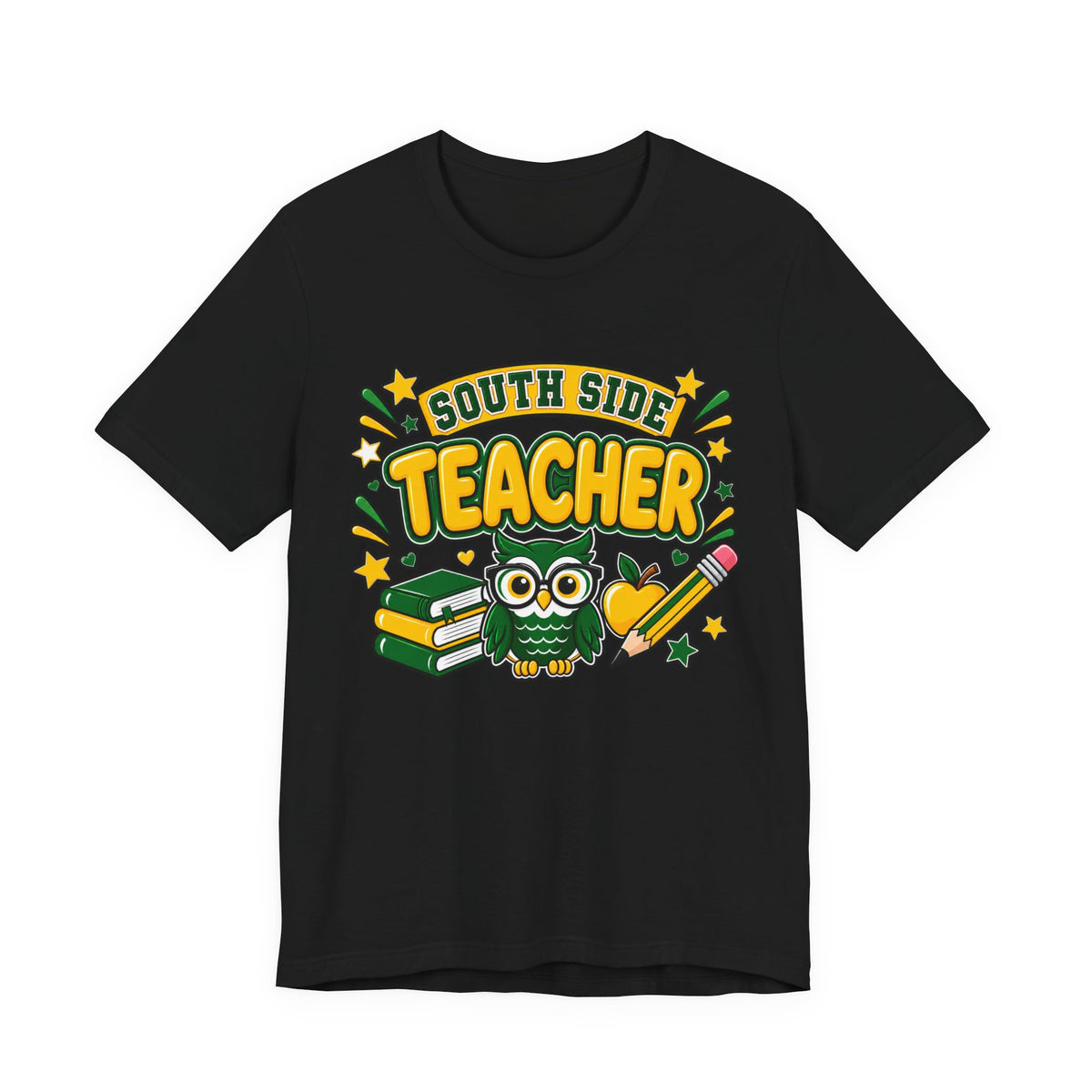 South Side Teacher T-Shirt — Cute Owl