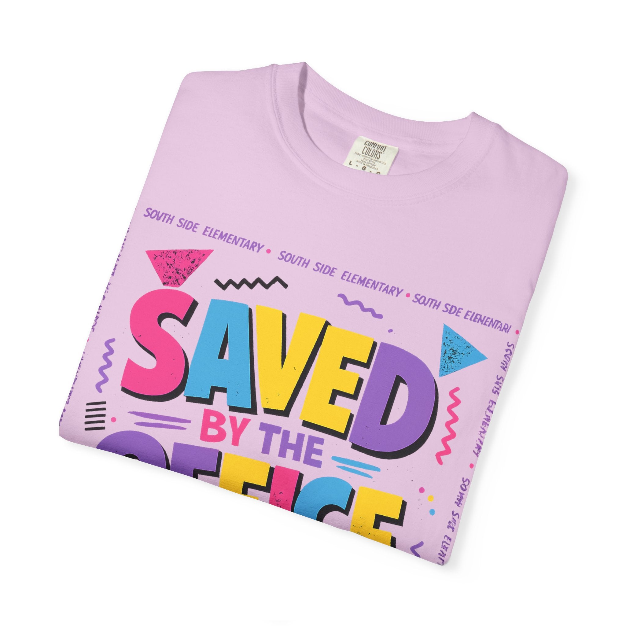 Saved By The Office T-Shirt — 90s Retro Graphic Tee for Office Fans