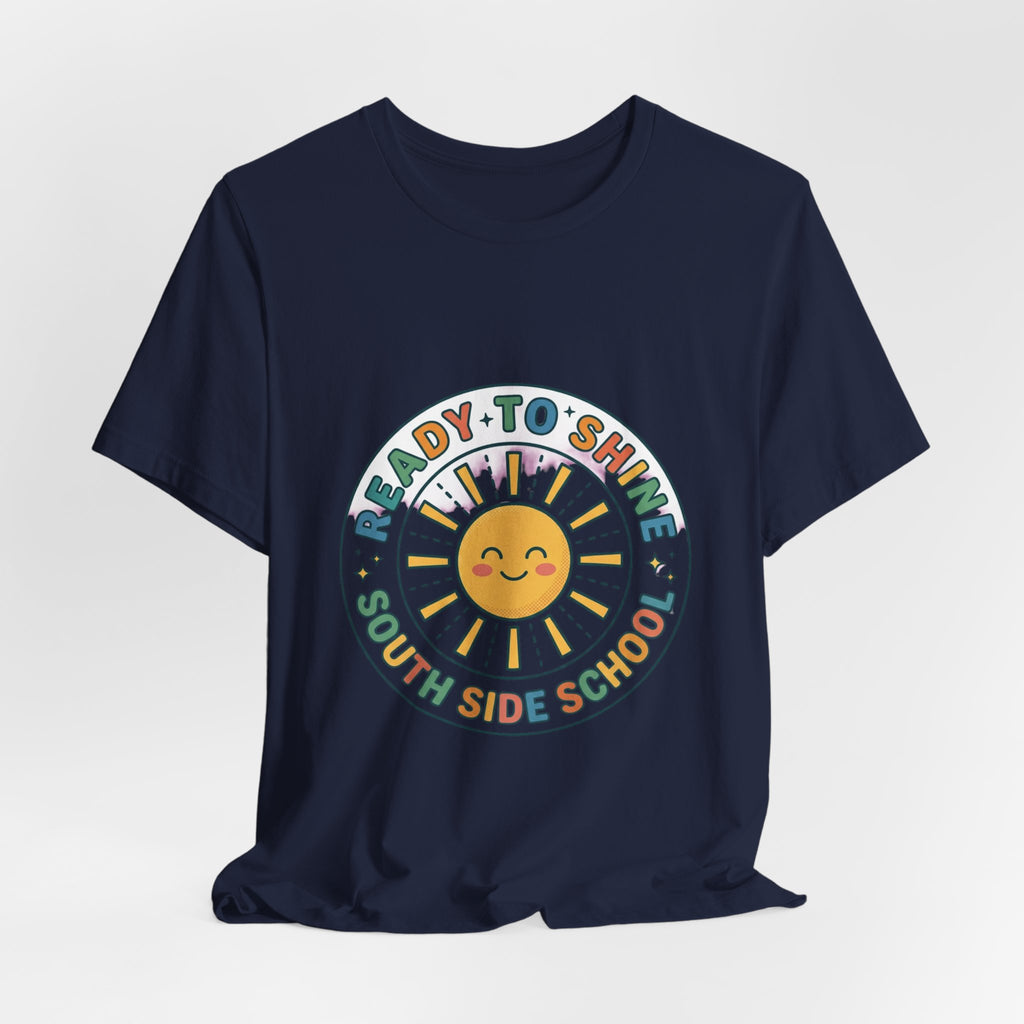 Ready to Shine Sun Graphic Tee | First Day of School, Grade Personalization