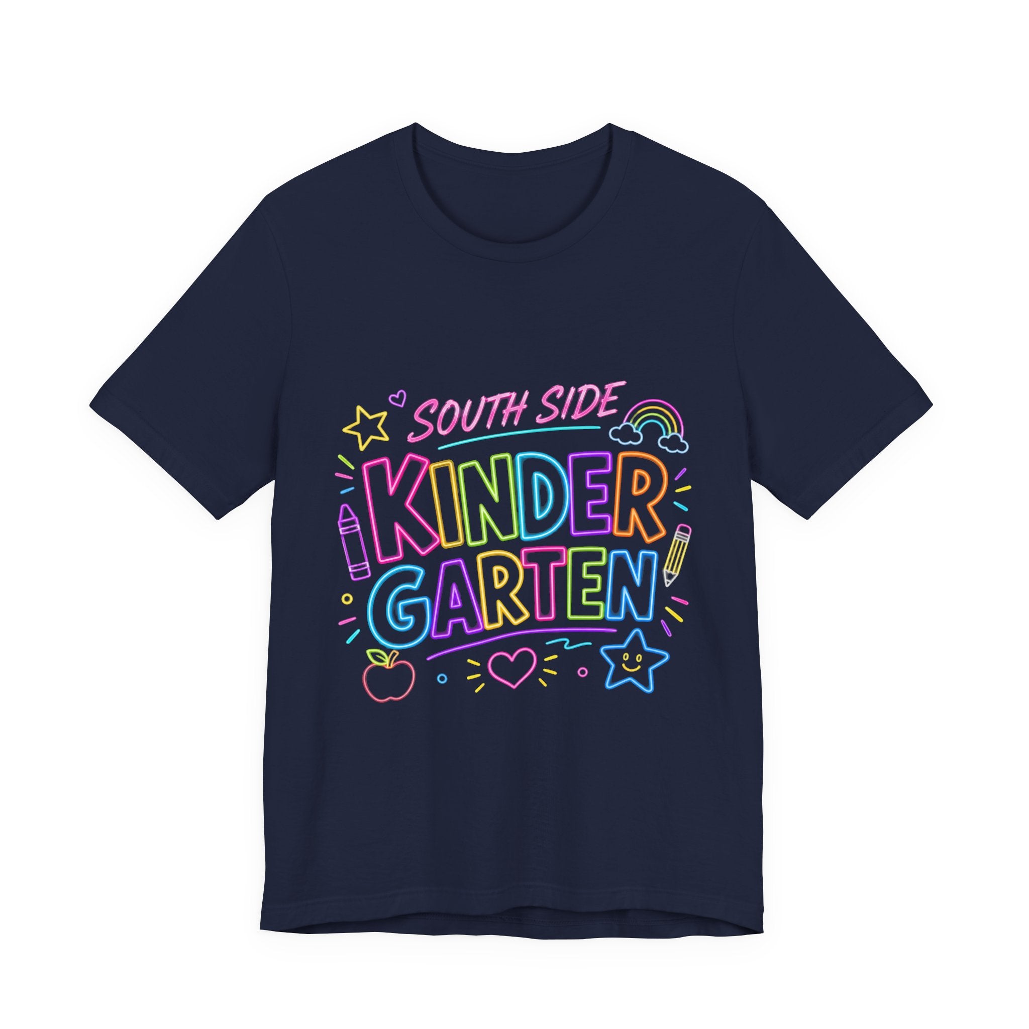 Kindergarten T-Shirt — 'South Side Kindergarten' Cute Pastel Back-to-School Tee