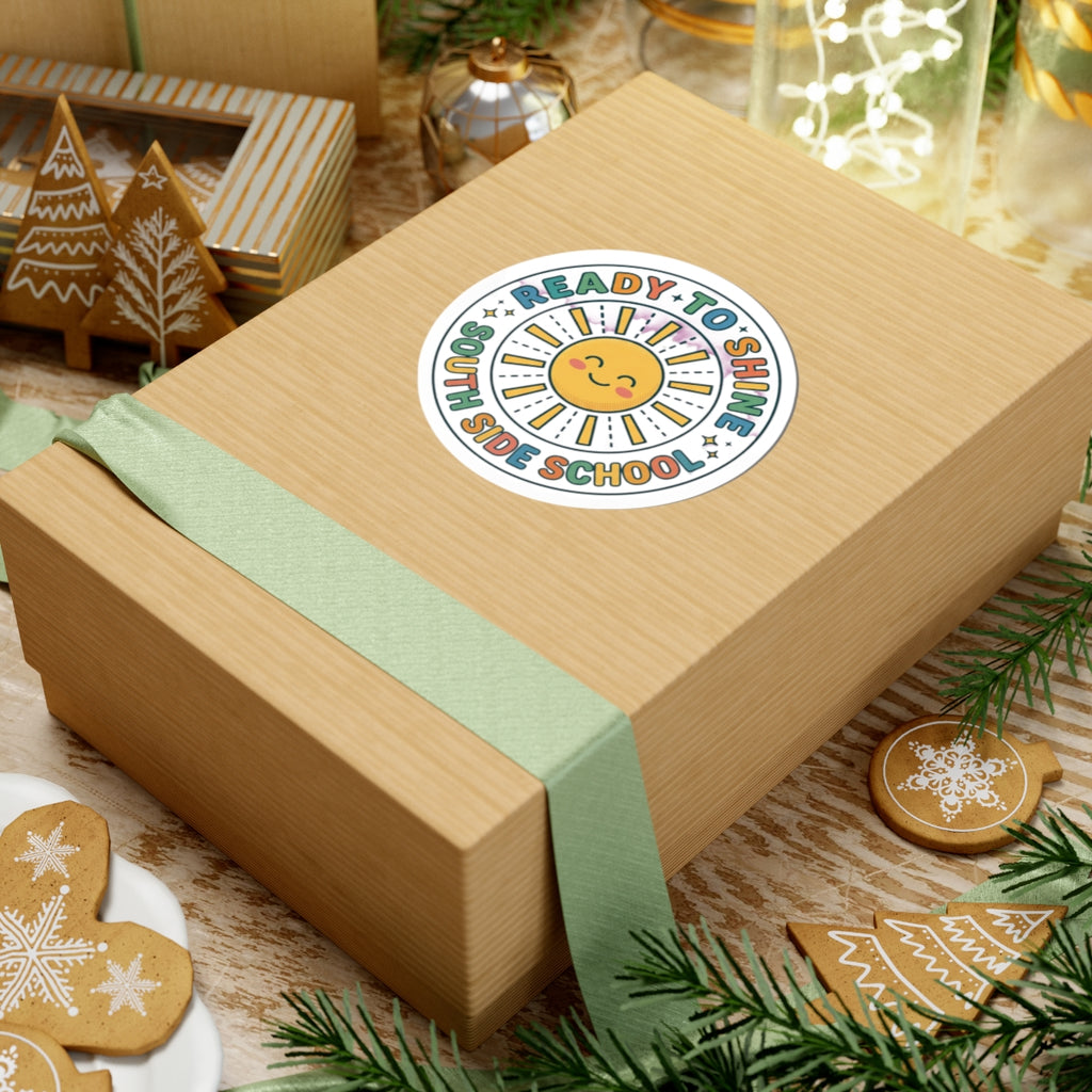Ready to Shine Sun Sticker | First Day of School, Grade Personalization