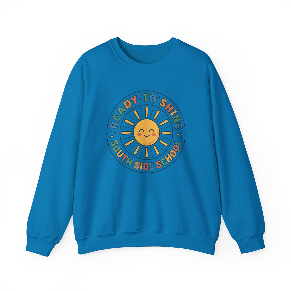 Ready to Shine Sun Graphic Crewneck | First Day of School Sweatshirt