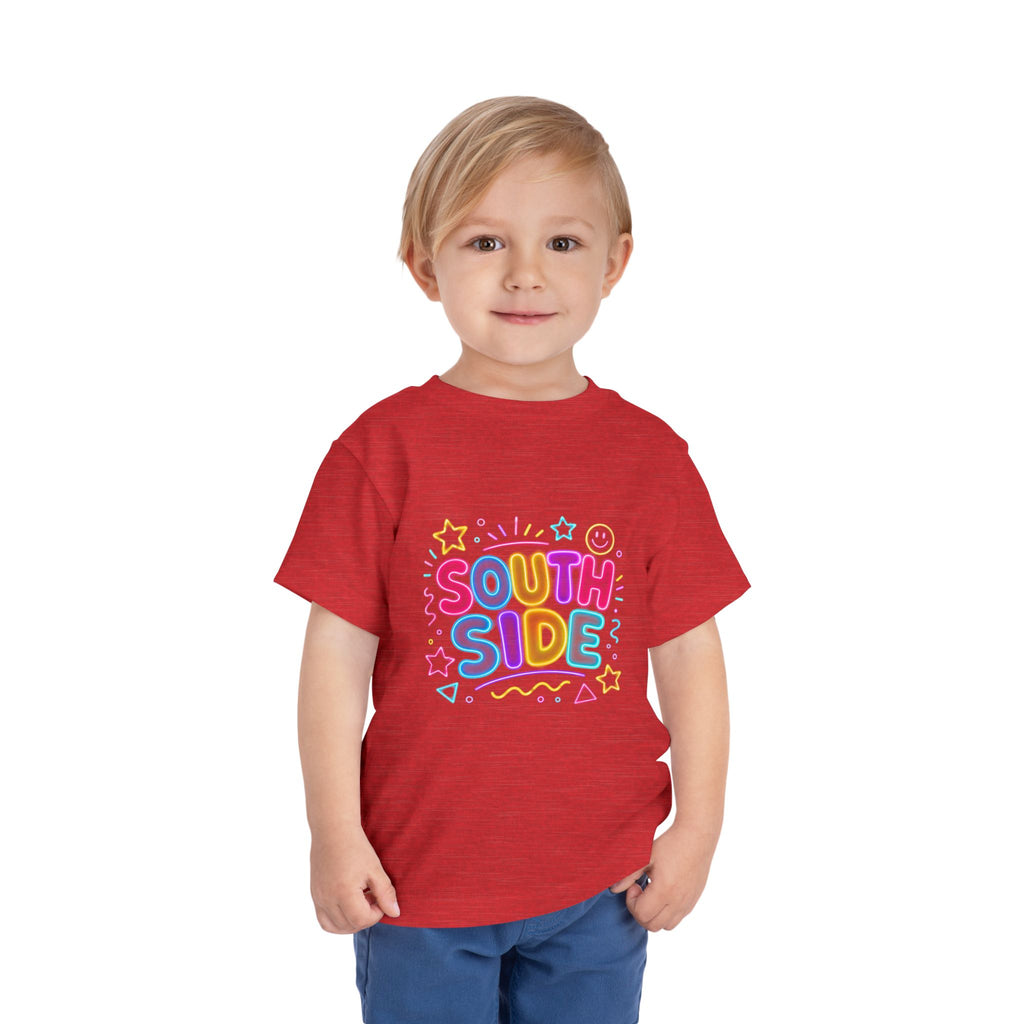 Toddler Tee - 'South Side' Colorful Kids Graphic Shirt