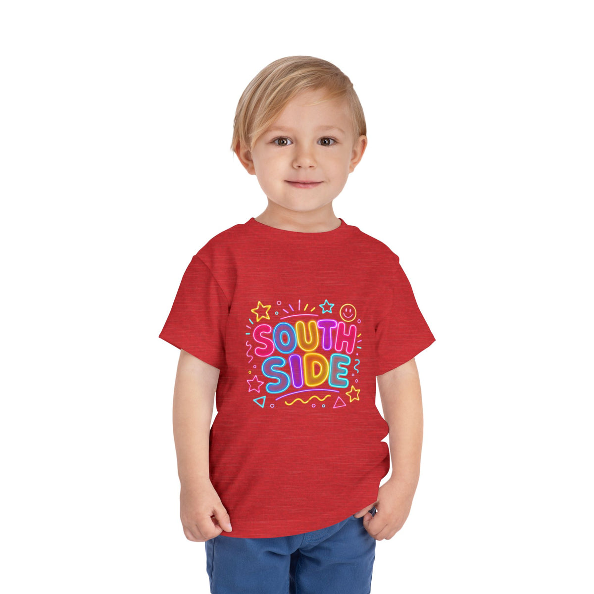 Toddler Tee - 'South Side' Colorful Kids Graphic Shirt