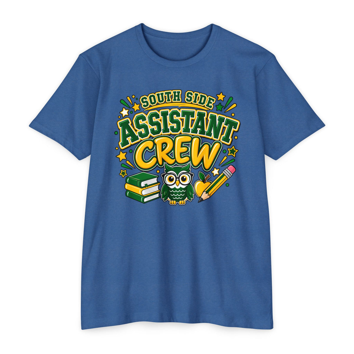Assistant Crew T-Shirt – South Side School Owl Design