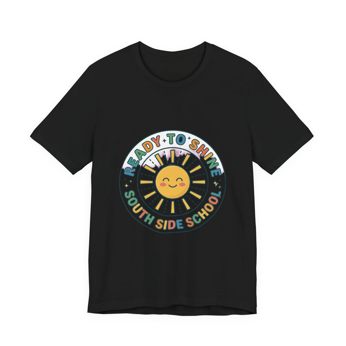 Ready to Shine Sun Graphic Tee | First Day of School, Grade Personalization