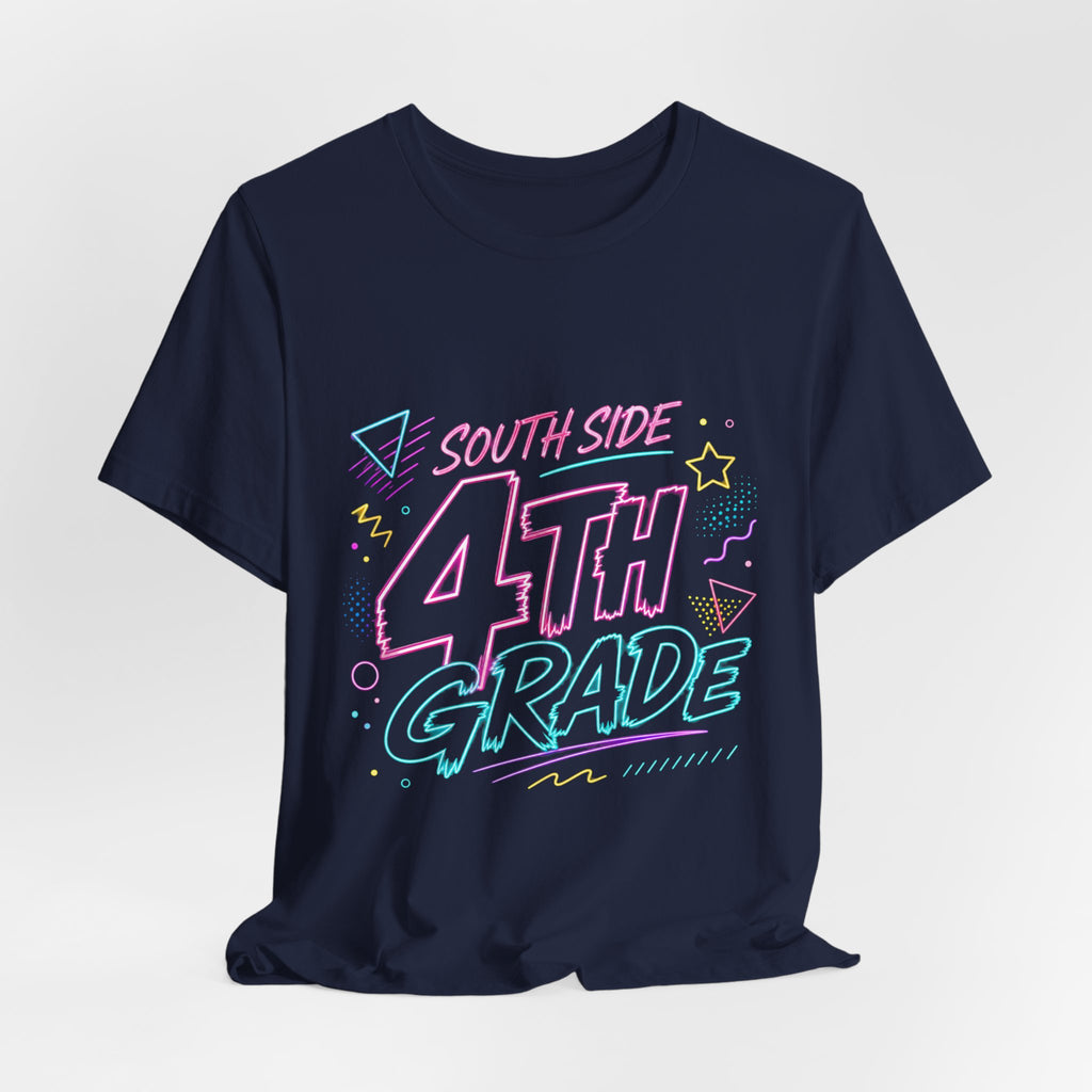 4th Grade Tee – South Side Retro School Shirt