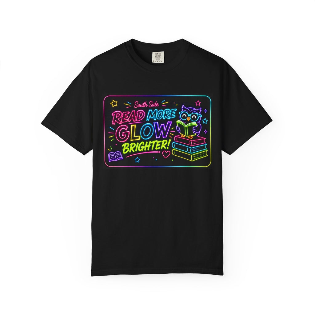 Read More Glow Brighter Neon Owl T-Shirt