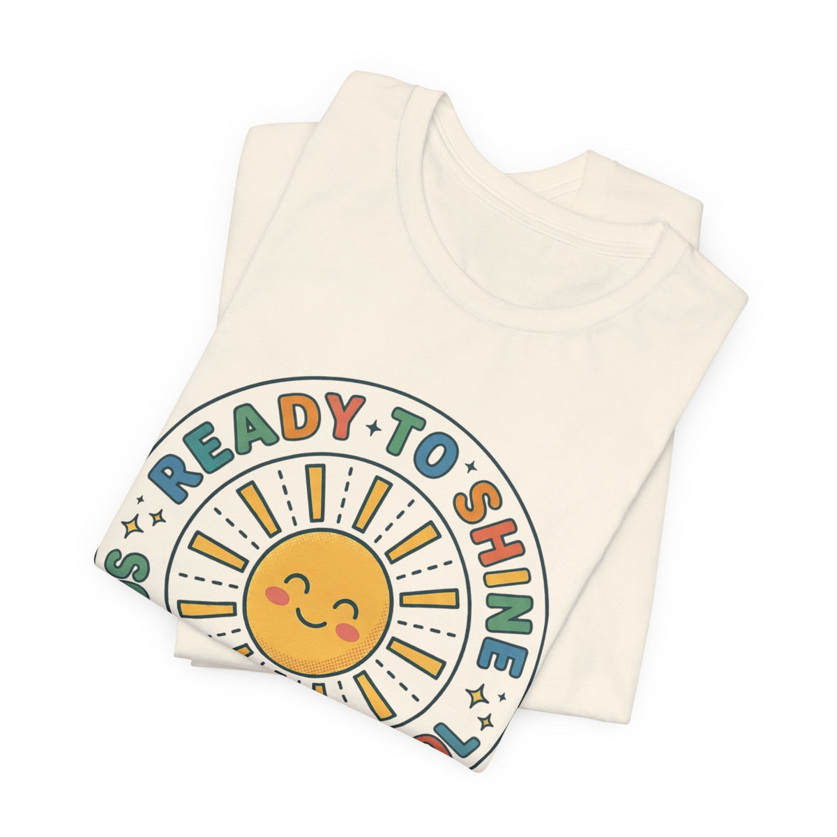 Ready to Shine Sun Graphic Tee | First Day of School, Grade Photo Shirt