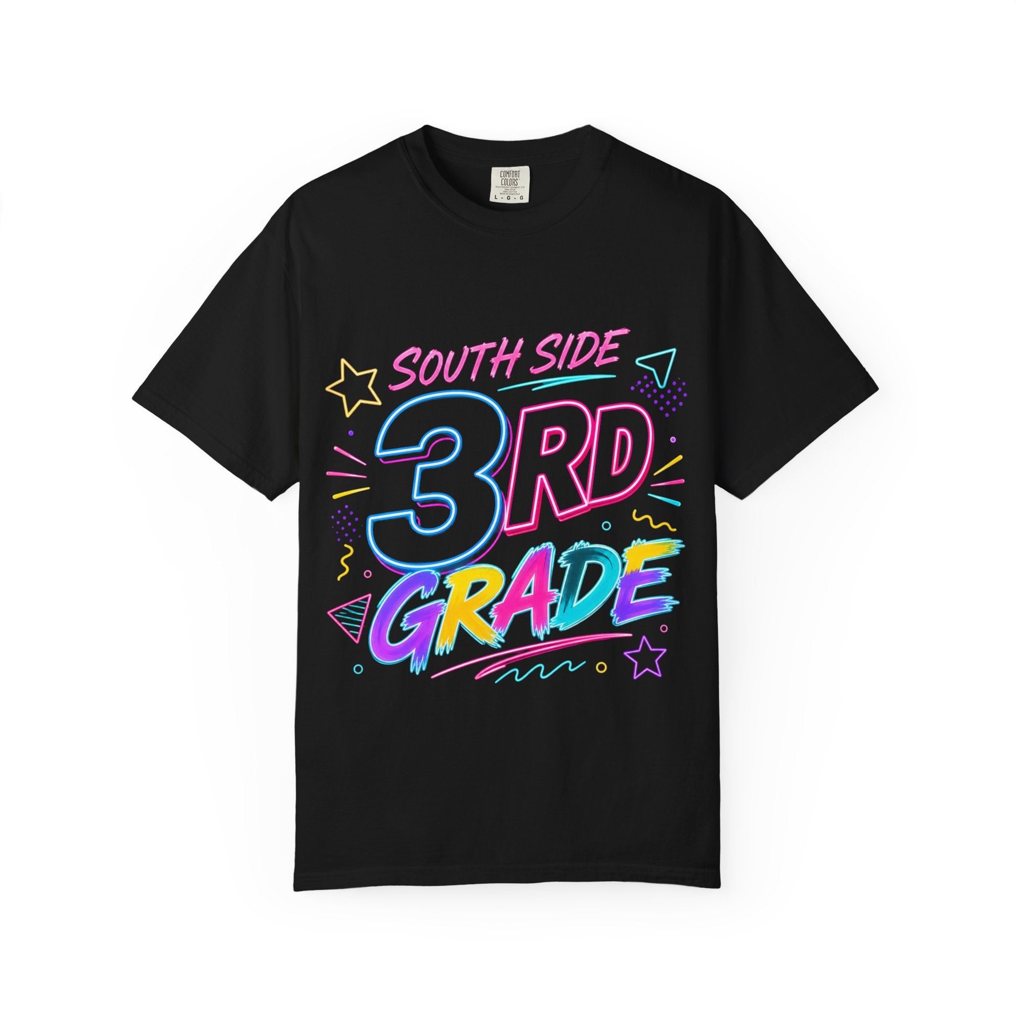 South Side 3rd Grade T-Shirt — Colorful Back-to-School Graphic Tee