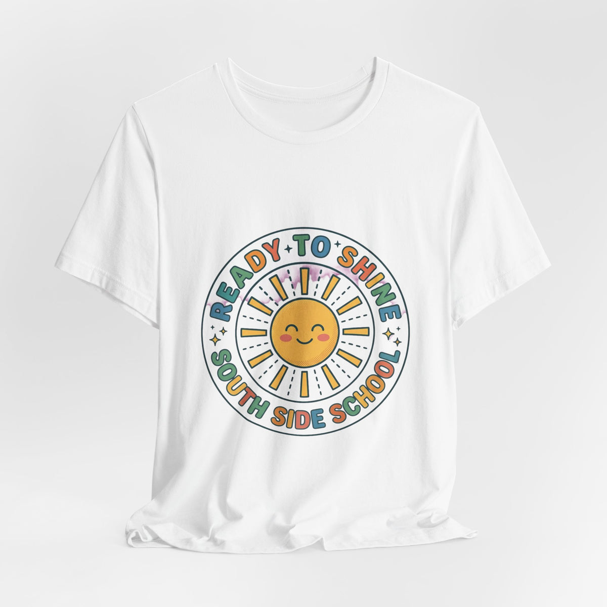 Ready to Shine Sun Graphic Tee | First Day of School, Grade Personalization