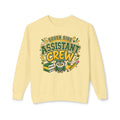 Assistant Crew Sweatshirt — "South Side Assistant Crew" Cute Owl School Staff Gift