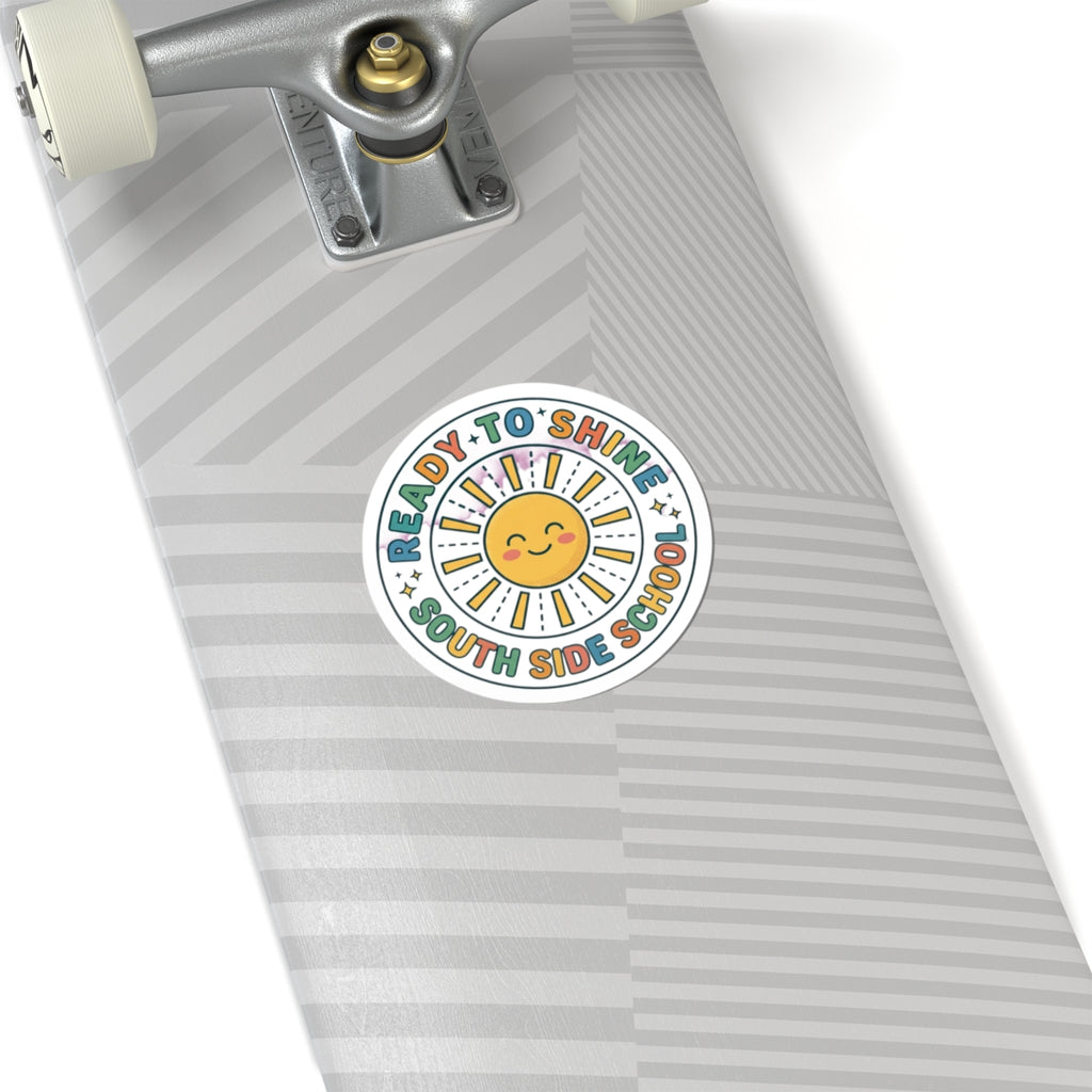 Ready to Shine Sun Sticker | First Day of School, Grade Personalization