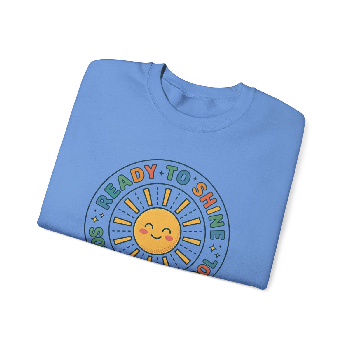 Ready to Shine Sun Graphic Crewneck | First Day of School Sweatshirt