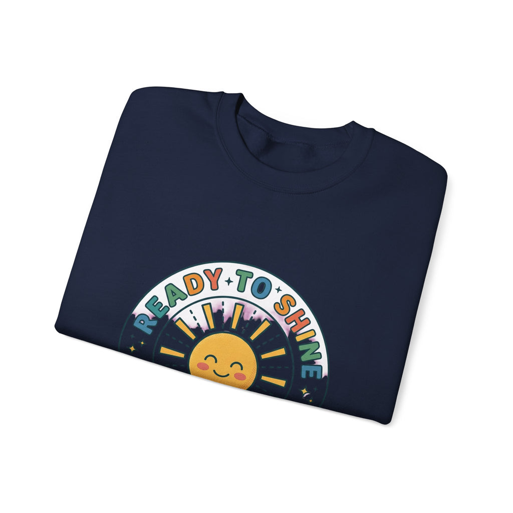 Ready to Shine Sweatshirt | First Day of School, Grade Personalization