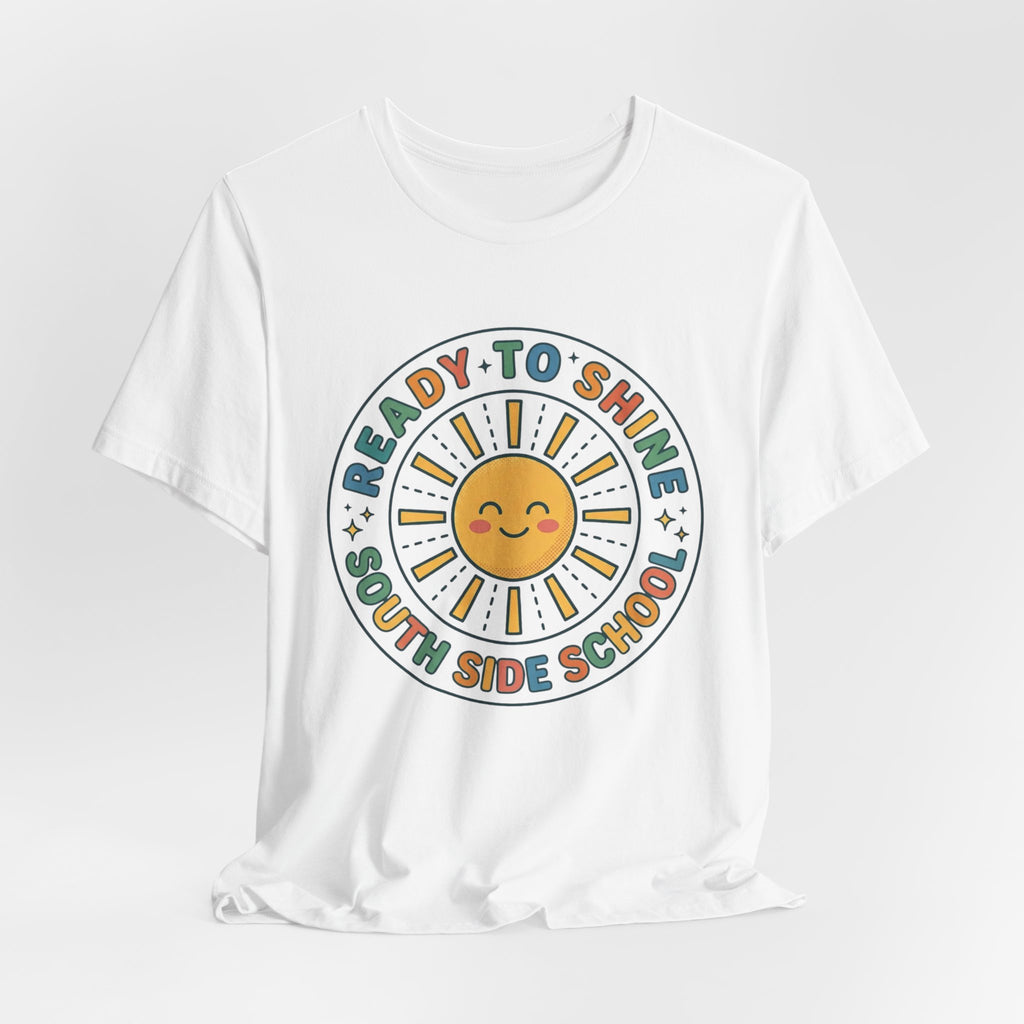 Ready to Shine Sun Graphic Tee | First Day of School, Grade Photo Shirt