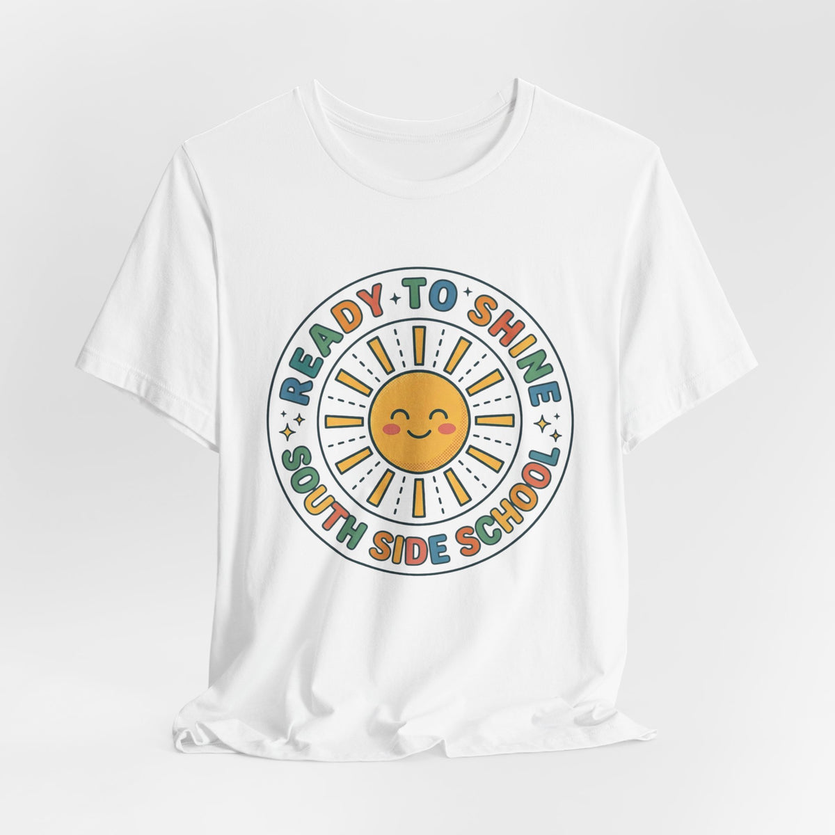 Ready to Shine Sun Graphic Tee | First Day of School, Grade Photo Shirt