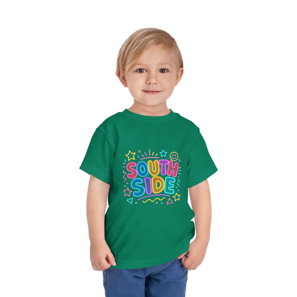 Toddler Tee - 'South Side' Colorful Kids Graphic Shirt