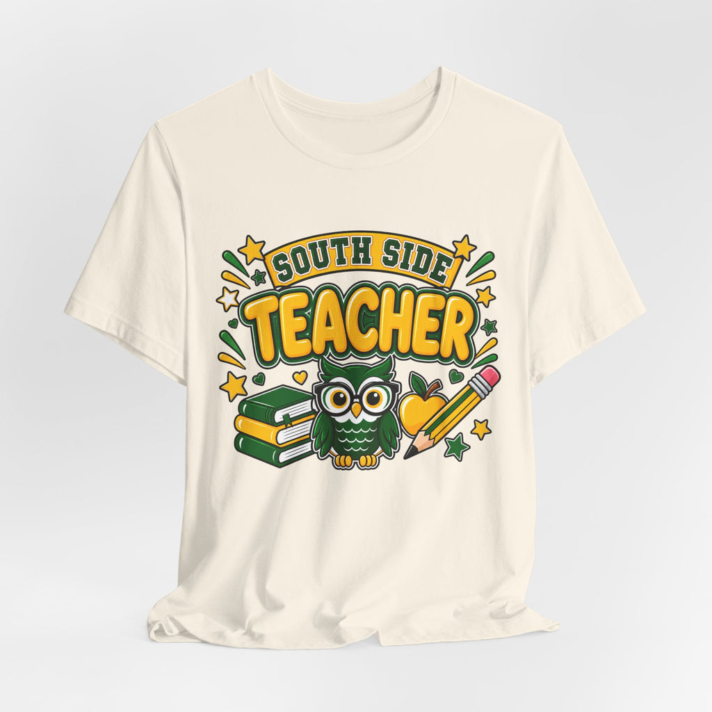 South Side Teacher T-Shirt — Cute Owl