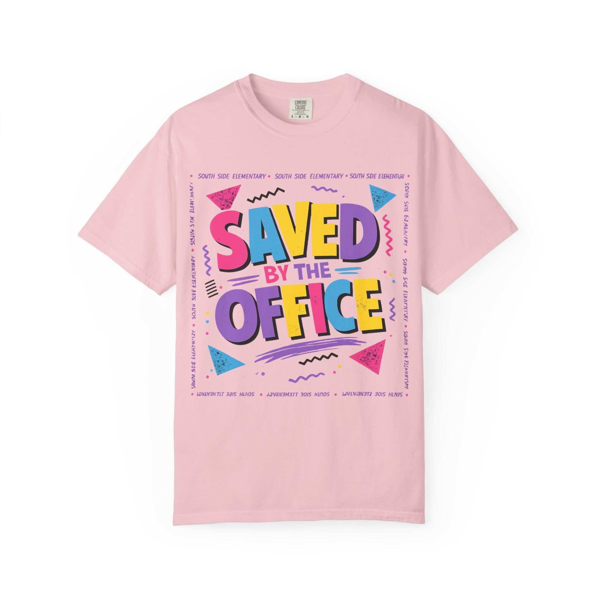 Saved By The Office T-Shirt — 90s Retro Graphic Tee for Office Fans